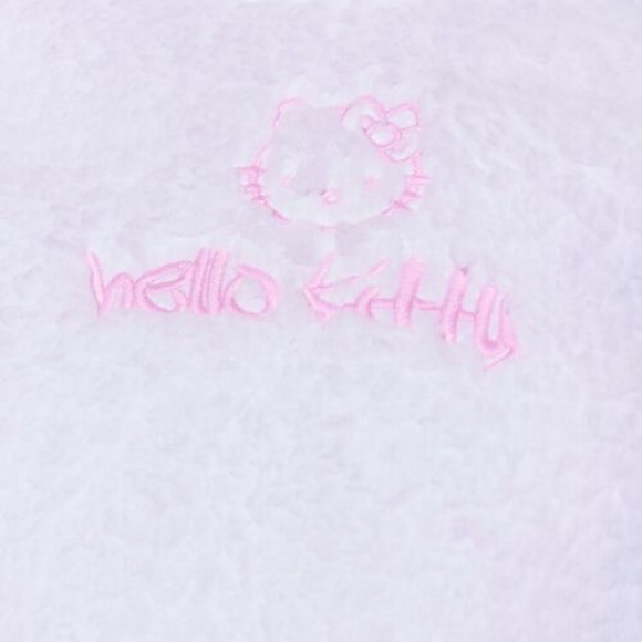 NWT Embroidered Hello Kitty Hoodie TOP ONLY - Picture 5 of 12